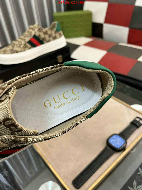 Men Shoes-Gucci knockoff highest quality ID: SX7786 $: 105USD