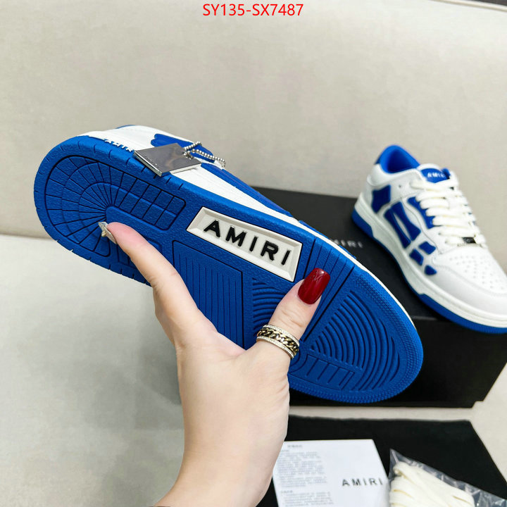 Women Shoes-AMIRI where quality designer replica ID: SX7487 $: 135USD