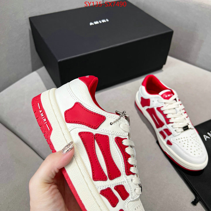 Men Shoes-AMIRI aaaaa+ replica designer ID: SX7490 $: 135USD