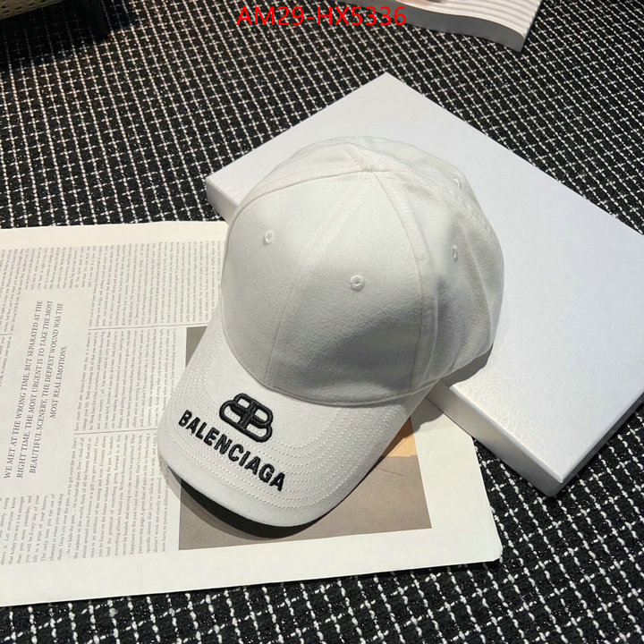 Cap(Hat)-Balenciaga outlet 1:1 replica ID: HX5336 $: 29USD