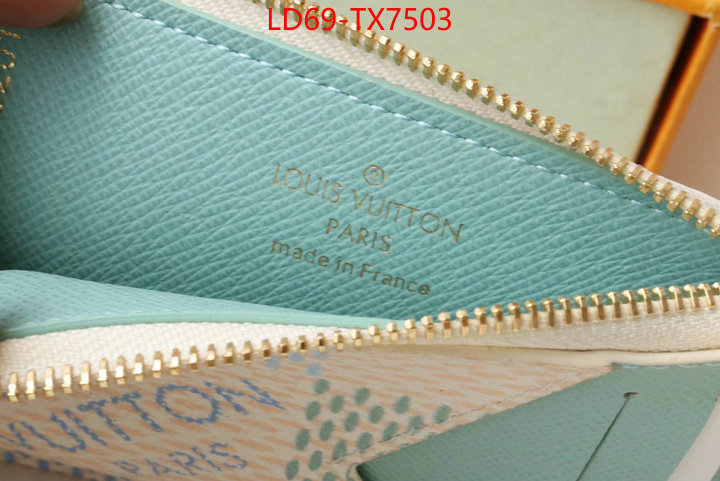 LV Bags(TOP)-Wallet best replica new style ID: TX7503 $: 69USD,