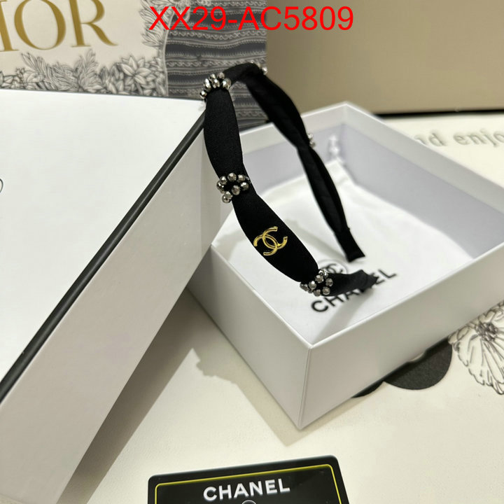 Hair band-Chanel how to find replica shop ID: AC5809 $: 29USD