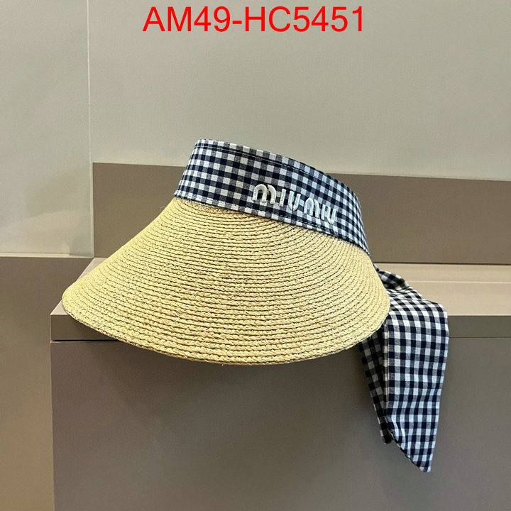 Cap(Hat)-Miu Miu fashion replica ID: HC5451 $: 49USD