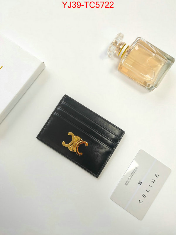 CELINE Bags(4A)-Wallet the best quality replica ID: TC5722 $: 39USD,