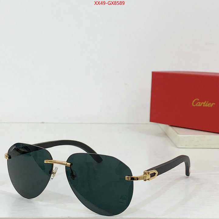 Glasses-Cartier buy luxury 2024 ID: GX8589 $: 49USD