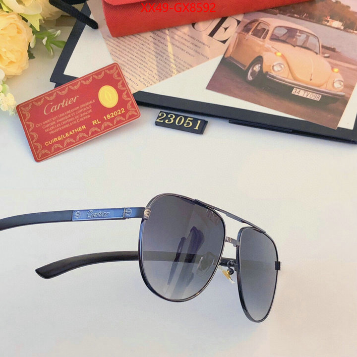 Glasses-Cartier high quality customize ID: GX8592 $: 49USD