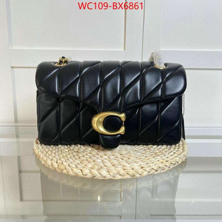 Coach Bags(4A)-Diagonal high quality happy copy ID: BX6861 $: 109USD,