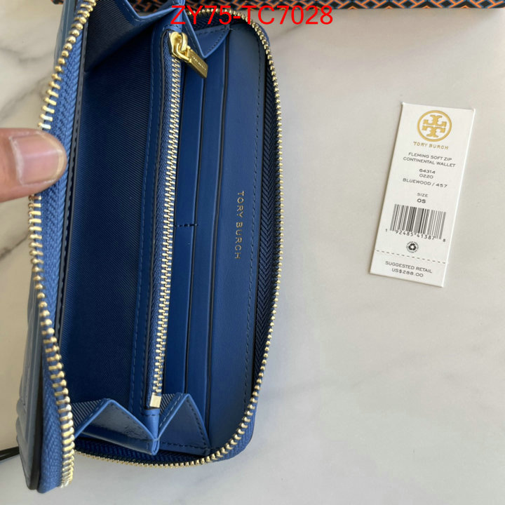 Tory Burch Bags(4A)-Wallet- luxury ID: TC7028 $: 75USD,