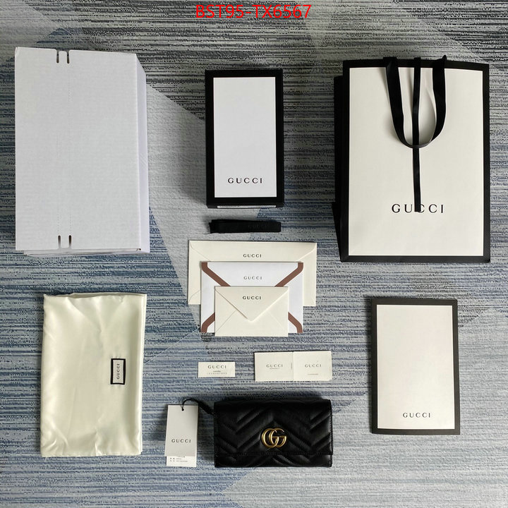 Gucci Bags(TOP)-Wallet- buying replica ID: TX6567 $: 95USD,