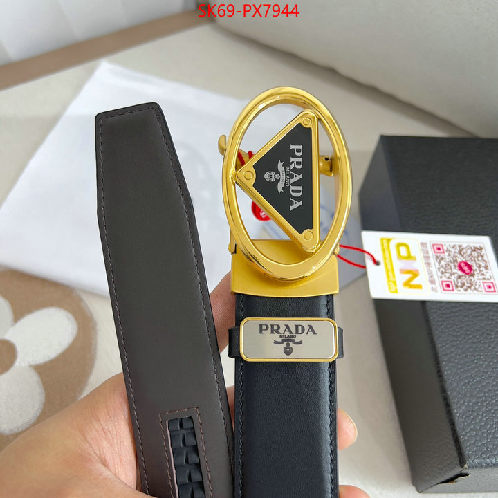 Belts-Prada best quality replica ID: PX7944 $: 69USD