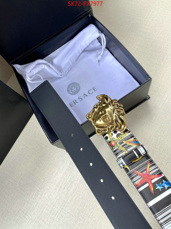 Belts-Versace replica aaaaa designer ID: PX7977 $: 72USD