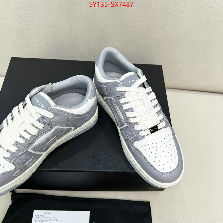 Women Shoes-AMIRI where quality designer replica ID: SX7487 $: 135USD