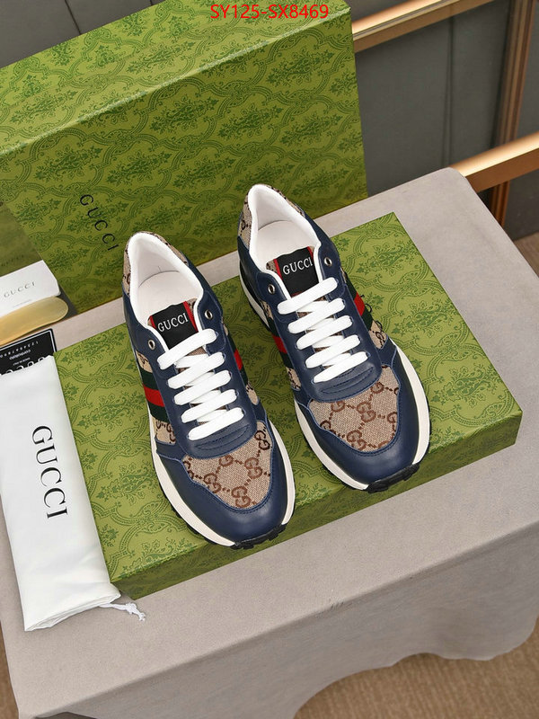 Men Shoes-Gucci replcia cheap from china ID: SX8469 $: 125USD