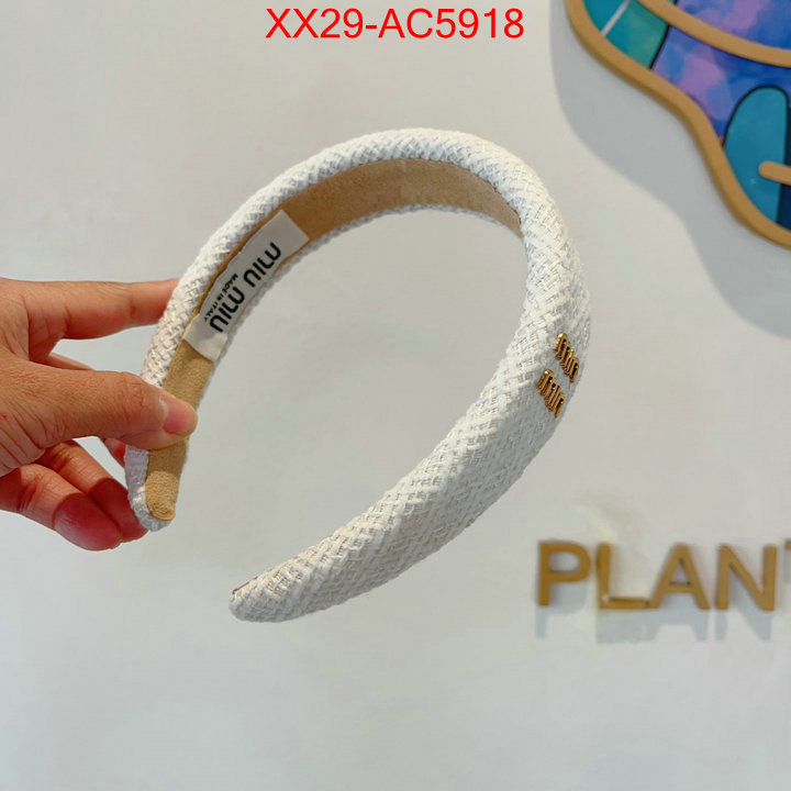 Hair band-MIU MIU aaaaa replica ID: AC5918 $: 29USD