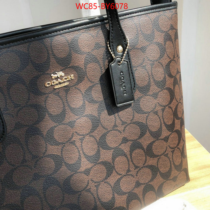 Coach Bags(4A)-Tote- buy best quality replica ID: BY6078 $: 85USD,