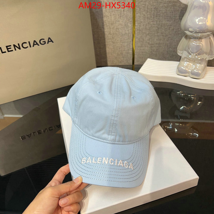 Cap(Hat)-Balenciaga aaaaa class replica ID: HX5340 $: 29USD