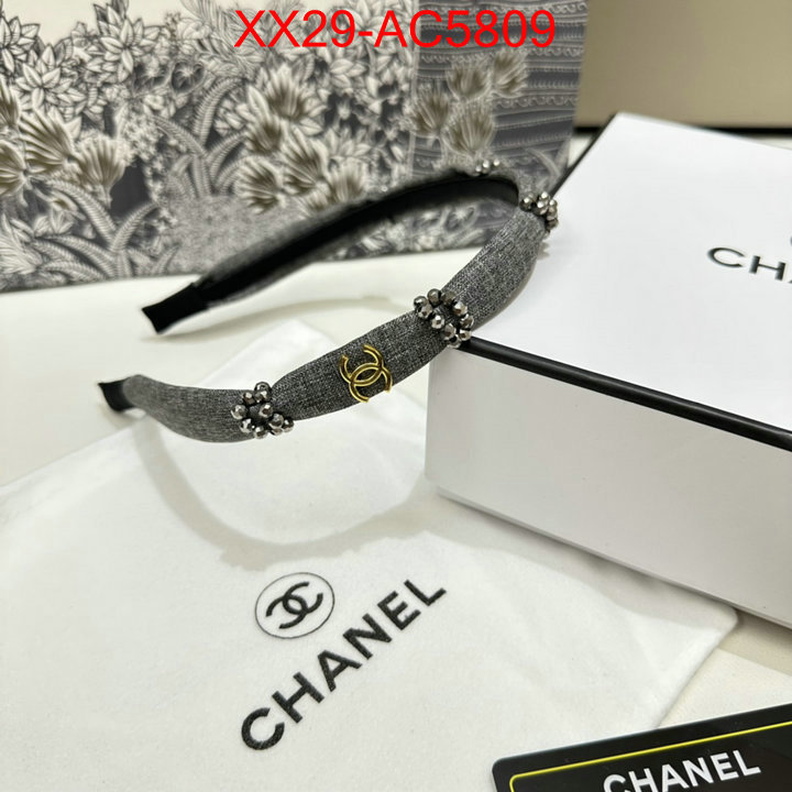 Hair band-Chanel how to find replica shop ID: AC5809 $: 29USD