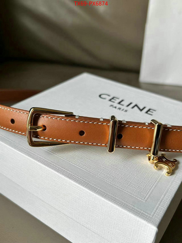 Belts-CELINE where quality designer replica ID: PX6874 $: 69USD