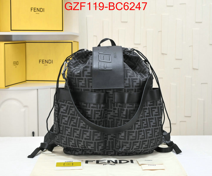 Fendi Bags(4A)-Backpack- brand designer replica ID: BC6247 $: 119USD,