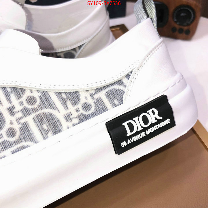 Men shoes-Dior how to find replica shop ID: SX7536 $: 109USD