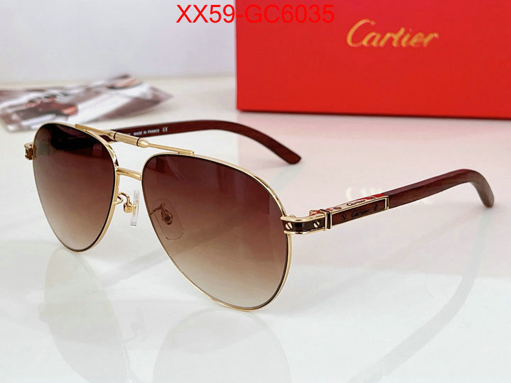 Glasses-Cartier the best quality replica ID: GC6035 $: 59USD