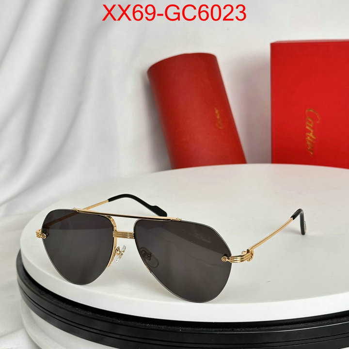 Glasses-Cartier sell online luxury designer ID: GC6023 $: 69USD