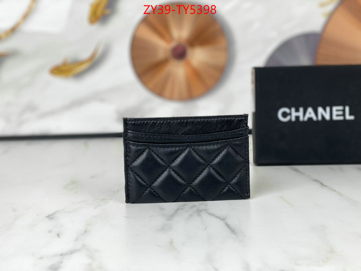 Chanel Bags(4A)-Wallet- best replica ID: TY5398 $: 39USD,