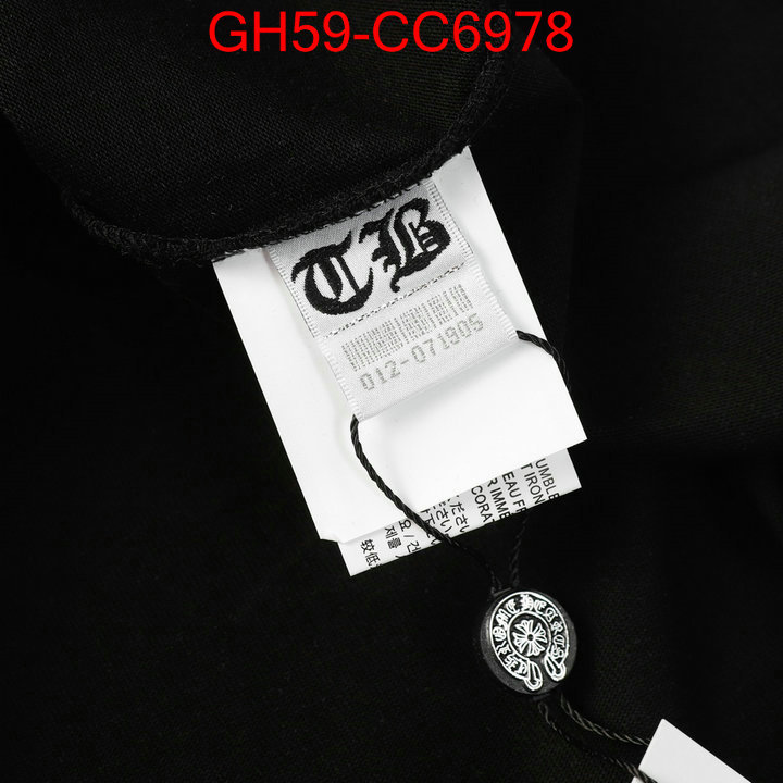 Clothing-Chrome Hearts online ID: CC6978 $: 59USD