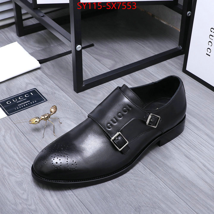 Men Shoes-Gucci best replica quality ID: SX7553 $: 115USD