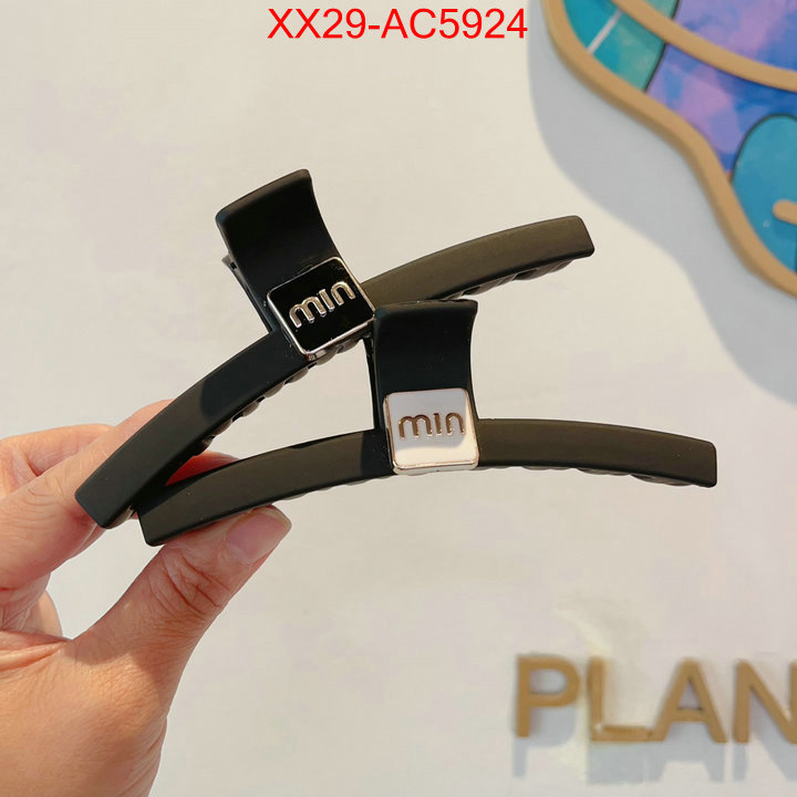 Hair band-MIU MIU cheap replica designer ID: AC5924 $: 29USD