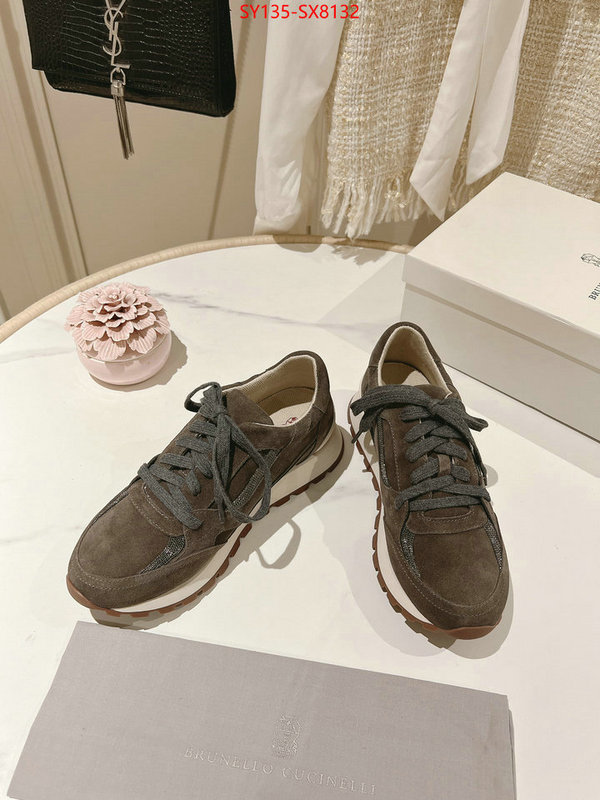 Women Shoes-Brunello cucinelli 1:1 replica ID: SX8132 $: 135USD