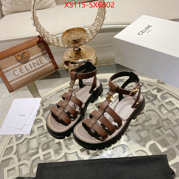 Women Shoes-CELINE fake aaaaa ID: SX6802 $: 115USD