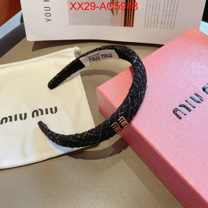 Hair band-MIU MIU aaaaa replica ID: AC5918 $: 29USD