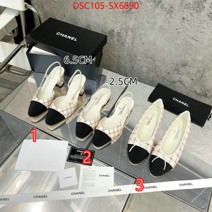 Women Shoes-Chanel 2024 perfect replica designer ID: SX6890 $: 105USD