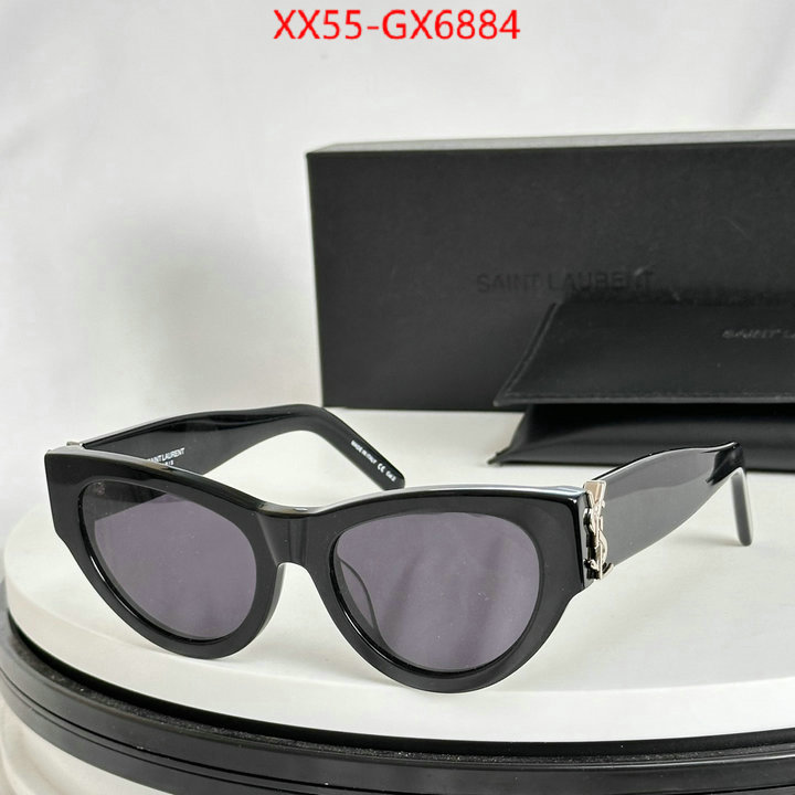 Glasses-YSL high quality designer ID: GX6884 $: 55USD
