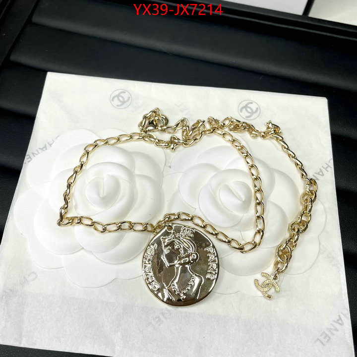 Jewelry-Chanel what best designer replicas ID: JX7214 $: 39USD