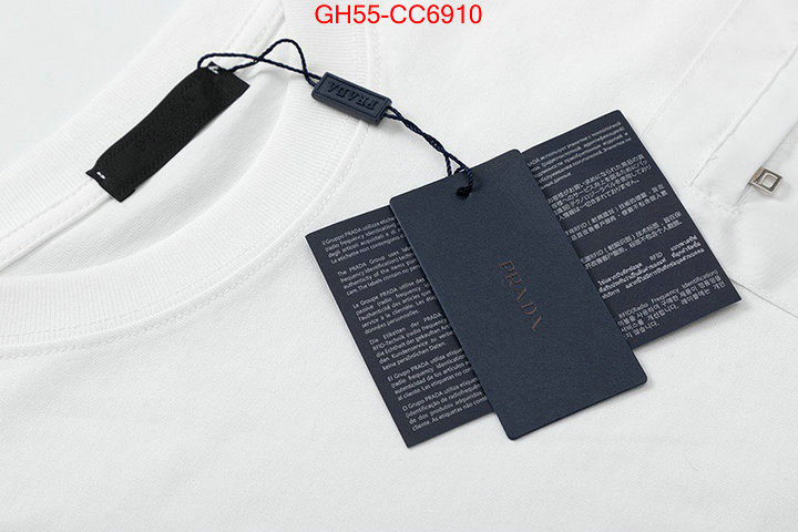 Clothing-Prada what is a 1:1 replica ID: CC6910 $: 55USD