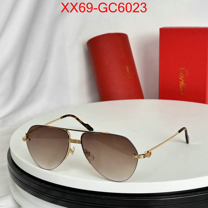 Glasses-Cartier sell online luxury designer ID: GC6023 $: 69USD