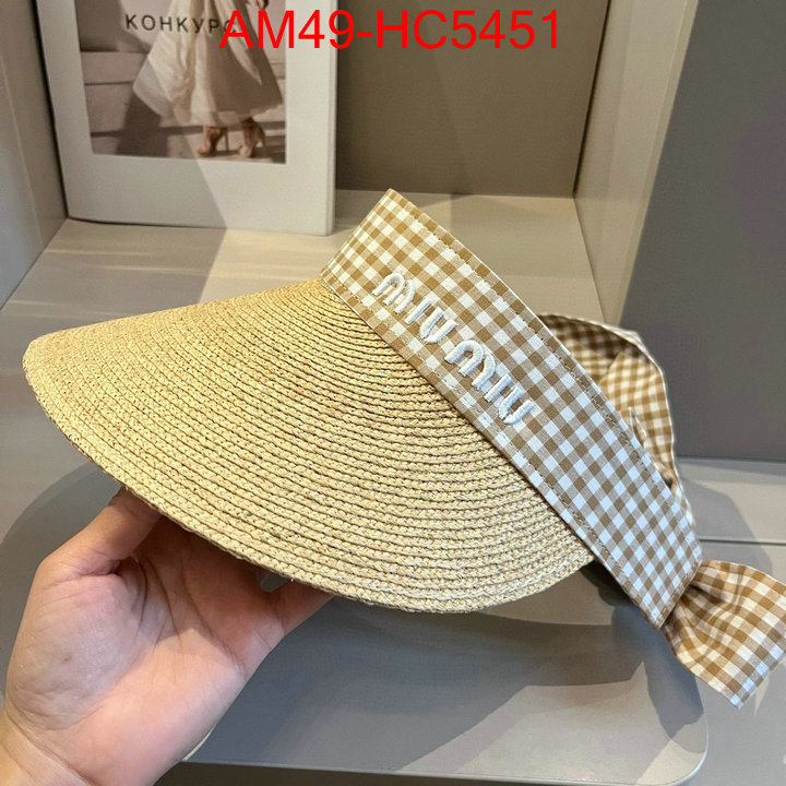 Cap(Hat)-Miu Miu fashion replica ID: HC5451 $: 49USD