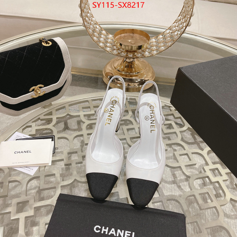 Women Shoes-Chanel wholesale designer shop ID: SX8217 $: 115USD