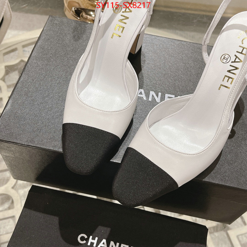 Women Shoes-Chanel wholesale designer shop ID: SX8217 $: 115USD