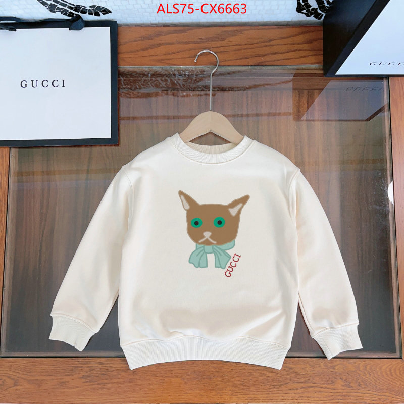 Kids clothing-Gucci where to buy ID: CX6663 $: 75USD