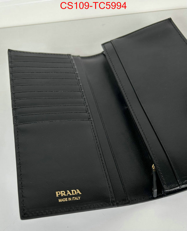 Prada Bags (TOP)-Wallet the best quality replica ID: TC5994 $: 109USD,