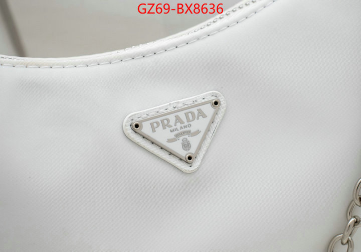 Prada Bags(4A)-Re-Edition 2005 china sale ID: BX8636 $: 69USD,