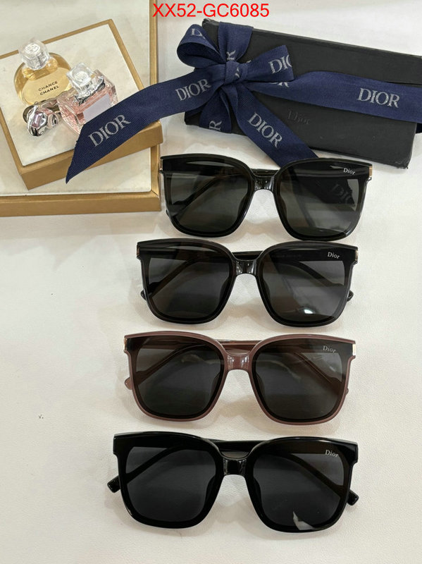 Glasses-Dior same as original ID: GC6085 $: 52USD