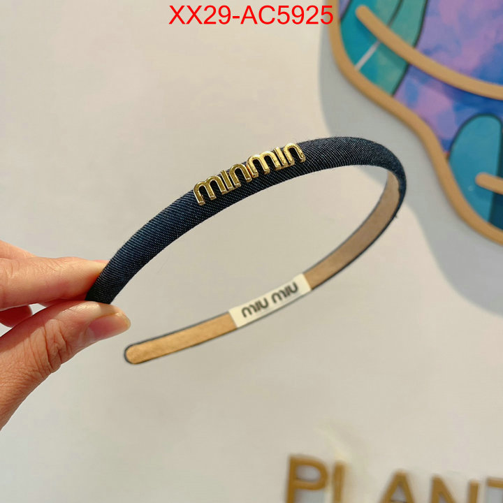 Hair band-MIU MIU buy aaaaa cheap ID: AC5925 $: 29USD