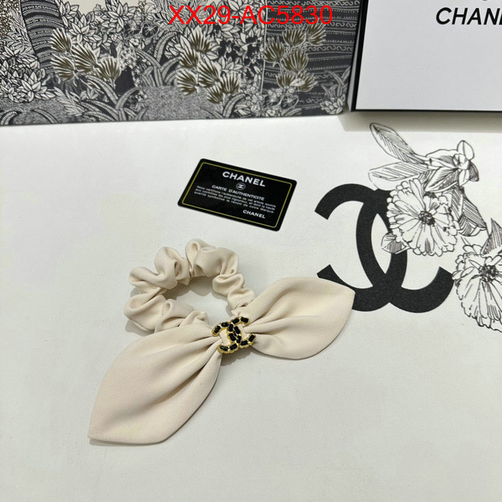 Hair band-Chanel high quality replica designer ID: AC5830 $: 29USD