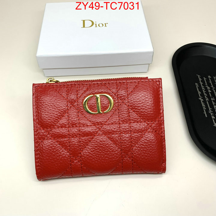 Dior Bags(4A)-Wallet- the online shopping ID: TC7031 $: 49USD,