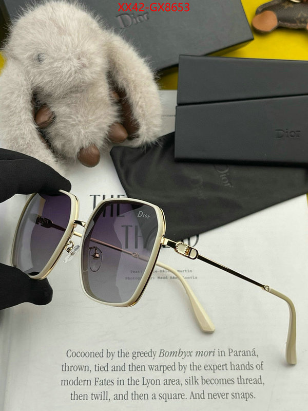 Glasses-Dior how to buy replcia ID: GX8653 $: 42USD