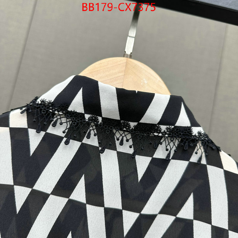 Clothing-Valentino shop designer replica ID: CX7375 $: 179USD